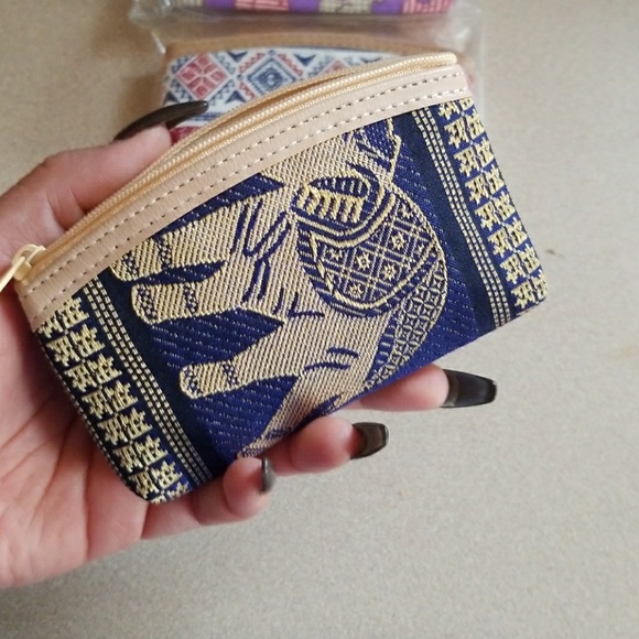 Mini make up bag or coin purse - Picture 2 of 3